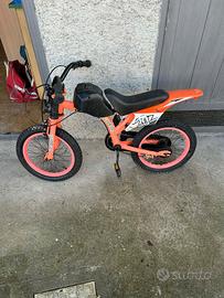 bici bimbo stile motocross