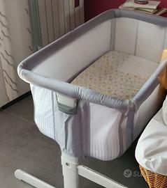 Culla Chicco Next 2 me air grigia + accessori 