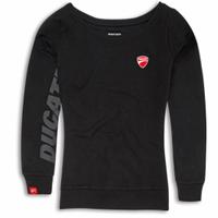 Felpa logo ducati donna