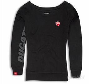 Felpa logo ducati donna