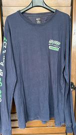 Felpa Tommy Hilfiger blu L uomo