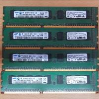 Lotto 4 Samsung 2GB 1Rx8 PC3-10600E