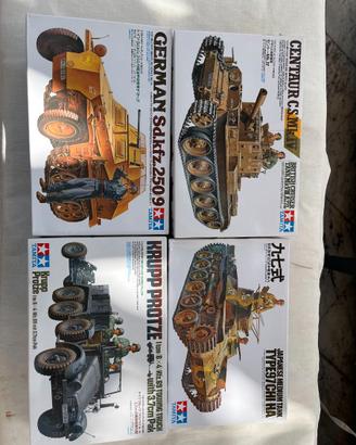 Lotto Kit Tamiya 1:35 Veicoli Corazzati scegli