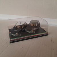 COPPIA MODELLI FIAT PANDA 30 CARABINIERI BRUMM