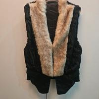 Gilet pelliccia sintetica /similpelle 