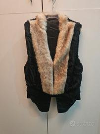 Gilet pelliccia sintetica /similpelle 