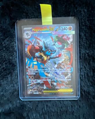 Carta pokemon Mega Lucario Ex