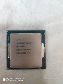 Cpu intel i5-7500