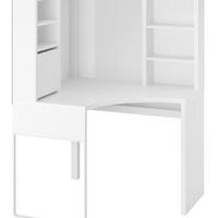 Mobile studio angolare Ikea Micke, 100x142 cm