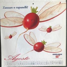 Calendario collezione 1998 Esselunga Armando Testa