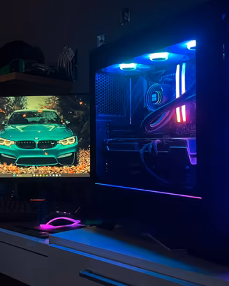 Computer da gaming - postazione completa