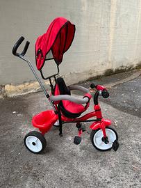 Biciletta passeggino triciclo