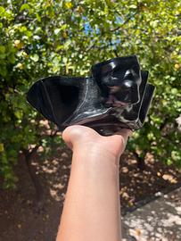 Vinyl skull bowl