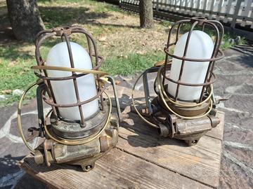 Lampade da miniera pneumatiche Davis & Son