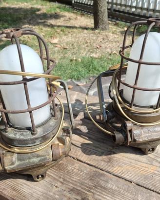 Lampade da miniera pneumatiche Davis & Son