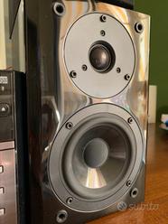 Mini Hi-Fi Pioneer con casse Yamaha nx e 700  			