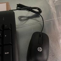 Tastiera e mouse hp con filo nuovo