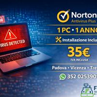 Norton Antivirus 1 anno 