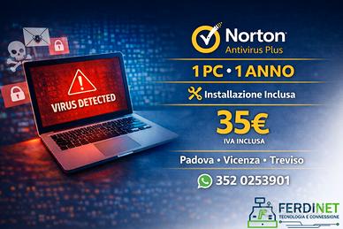 Norton Antivirus 1 anno 