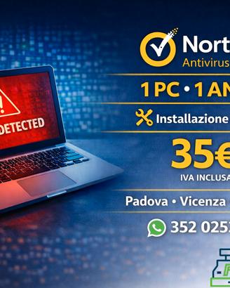 Norton Antivirus 1 anno 