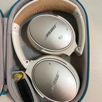 Bose QuietComfort 25 bianche cuffie originali QC25