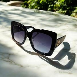 Gucci GG0083S Occhiali da Sole Quadrati Oversize