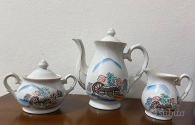 Servizio vintage porcellana tedesca D.B.P. anni 60