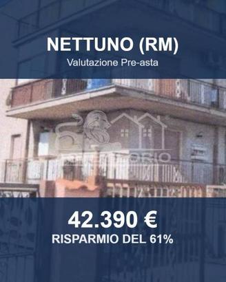 Immobile in asta di 86 m² con box auto a Nettuno