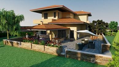 Privato vende villa da ultimare