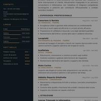 Cameriere, barista, addetto al rifornimento