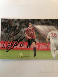 Foto Ibrahimovic  con autografo