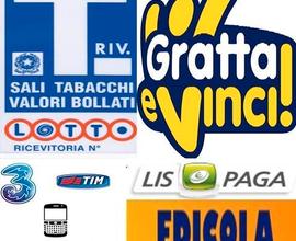 Bar tabacchi edicola superenalotto-servizi