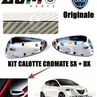 Kit coppia calotte cromate sx dx lancia ypsilon