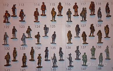 Soldatini metallo 35 mm 1 euro