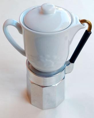 CAFFETTIERA OMG MULINO BIANCO LE RONDINI 4 TAZZE