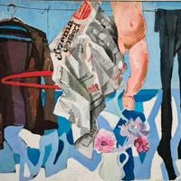 quadro ad olio del pittore Manfredo Acerbo 