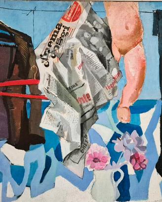 quadro ad olio del pittore Manfredo Acerbo 