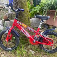 Bicicletta bambino rossa