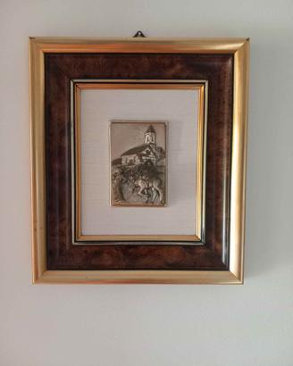 Quadro in argento 925/1000