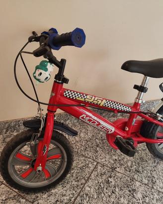 bicicletta bambino saetta mcqueen ruota 12