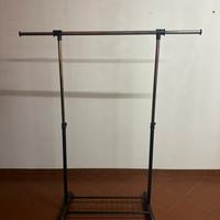 Stender appendiabiti con ruote