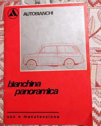 libretto uso e manutenzione Autobianchi Bianchina 