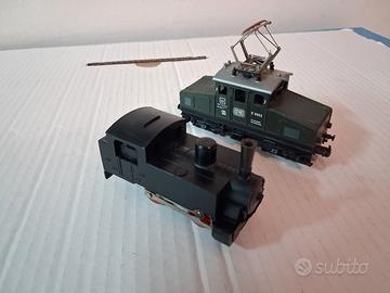2 trenino elettrico d'epoca Rivarossi e lima 