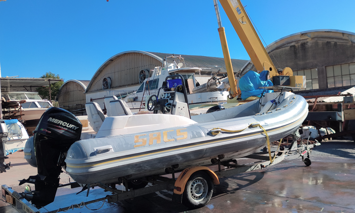 Sacs 590s+Mercury pro 4060 (55 ORE)o 80efi o 115ct