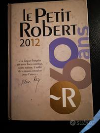 Dizionario francese monolingue Petit Robert 2012