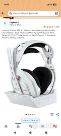 Cuffie Logitech G Astro A50 X versione BIANCA 