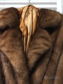 Cappotto visone selvaggio- nuovo- svendita-