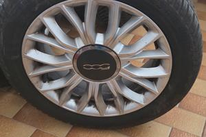 cerchi in lega e gomme fiat 500