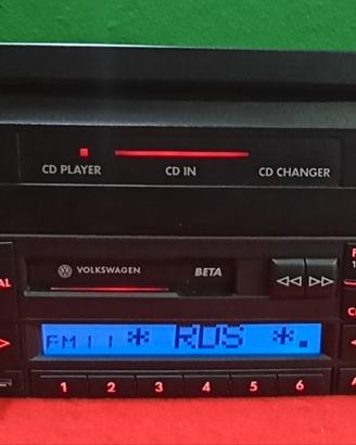 Autoradio Blaupunkt Beta  + lettore cd VW