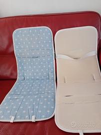 2 coprisedute per passeggino